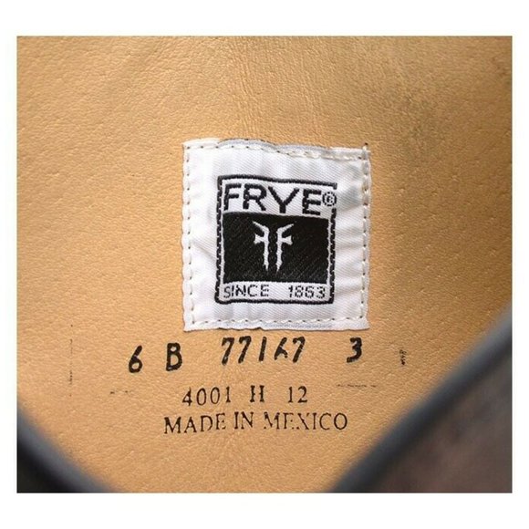 Frye 77167 Melissa Button Black Riding Knee Boots 6 B - Picture 6 of 6